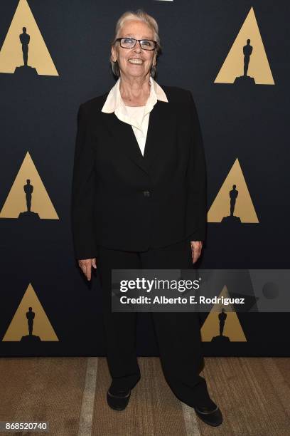 Producer Bertha Navarro attends The Academy Presents A Screening And Conversation For "Pan's Labyrinth" at The Samuel Goldwyn Theater on October 30,...