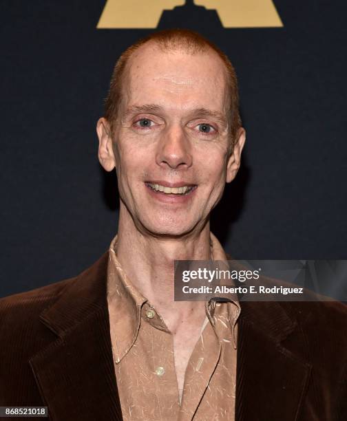 Actor Doug Jones attends The Academy Presents A Screening And Conversation For "Pan's Labyrinth" at The Samuel Goldwyn Theater on October 30, 2017 in...