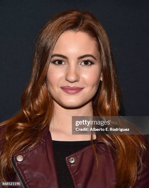 Actress Ivana Baquero attends The Academy Presents A Screening And Conversation For "Pan's Labyrinth" at The Samuel Goldwyn Theater on October 30,...