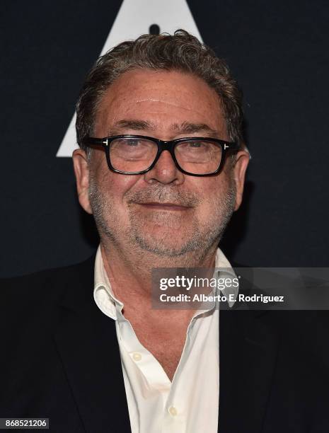 Cinematographer Guillermo Navarro attends The Academy Presents A Screening And Conversation For "Pan's Labyrinth" at The Samuel Goldwyn Theater on...