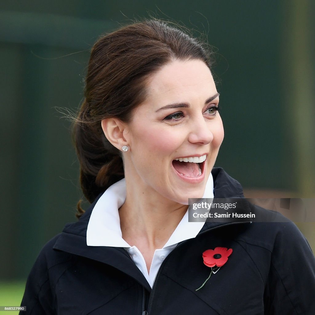 The Duchess Of Cambridge Visits The Lawn Tennis Association