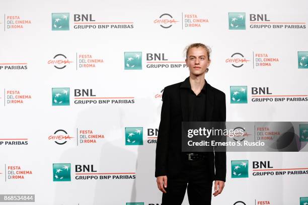 Ludovico Girardello attends 'Il Ragazzo Invisibile - Seconda Generazione' photocall during the 12th Rome Film Fest at Auditorium Parco Della Musica...