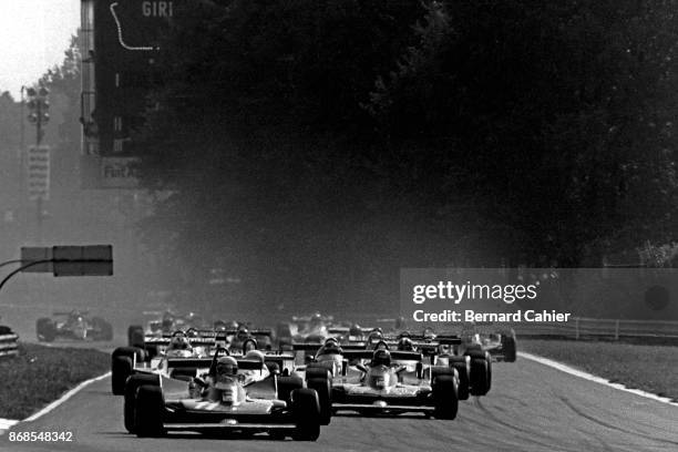 Jody Scheckter, Gilles Villeneuve, Ferrari 312T4, Grand Prix of Italy, Autodromo Nazionale Monza, 09 September 1979. Jody Scheckter and Ferrari...