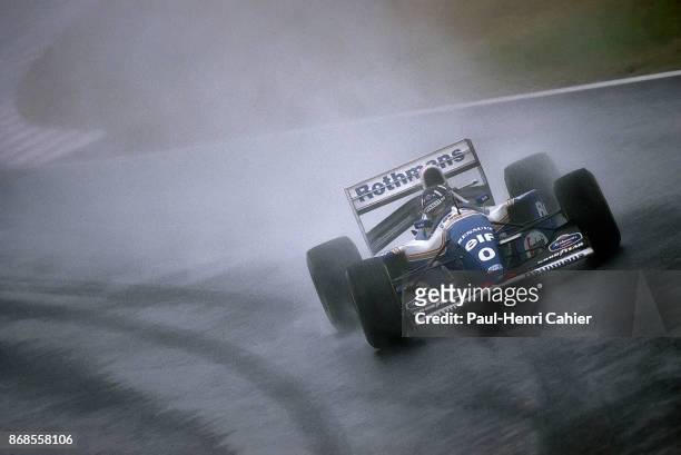 Damon Hill, Williams-Renault FW16B, Grand Prix of Japan, Suzuka Circuit, 06 November 1994. Damon Hill on his way to victory in the 1994 Grand Prix of...
