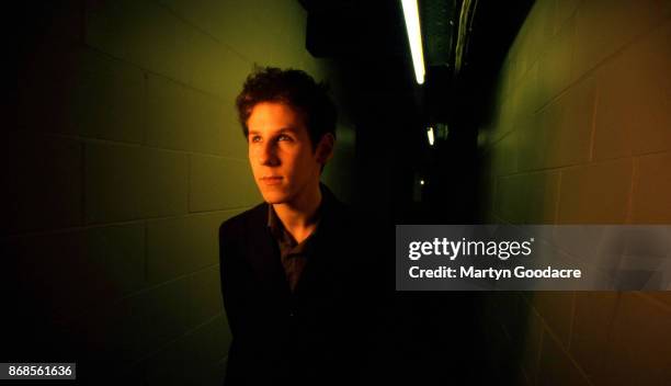 Australian musician and actor Ben Lee, portrait, London, 1997.