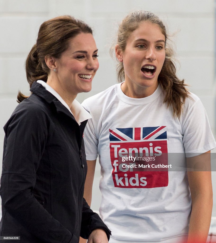 The Duchess Of Cambridge Visits The Lawn Tennis Association