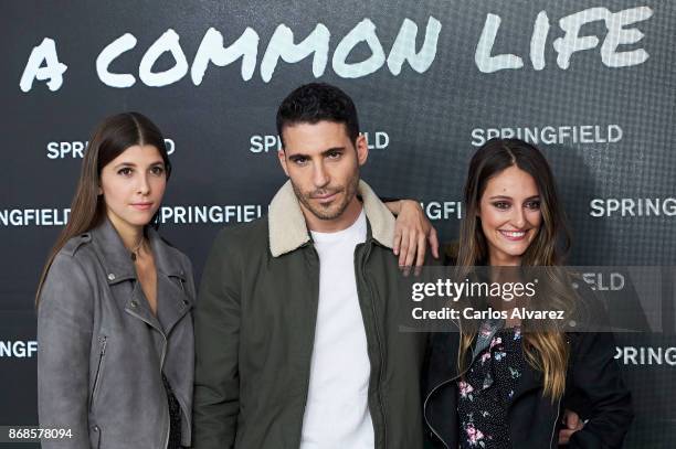 Singer Mafalda Cecilia Sajonia-Coburgo Nadal, actor Miguel Angel Silvestre and actress Andrea Molina launch 'A Common Life' new Springfield campaign...