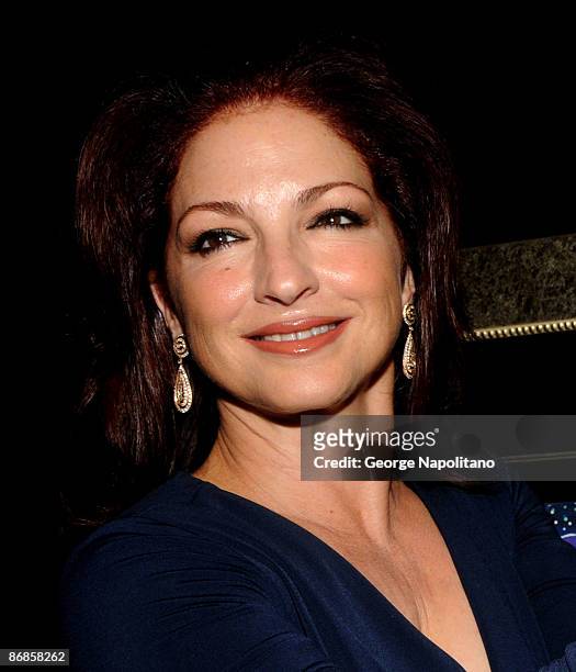 Singer Gloria Estefan attends the 23rd annual Ellis Island Medals of Honor ceremony and gala at the National Musuem of the American Indian on May 8,...