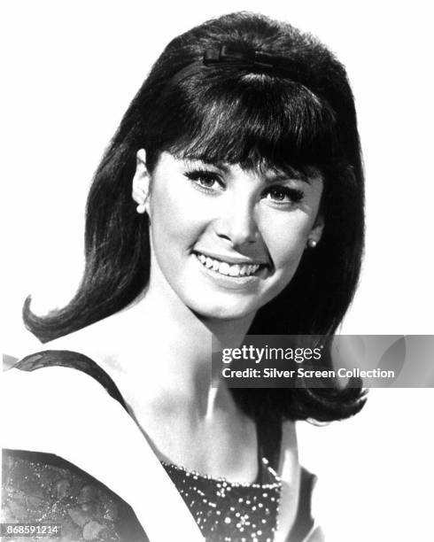 Portrait of American actress Stefanie Powers for the film 'Palm Springs Weekend' , Palm Springs, California, 1963.