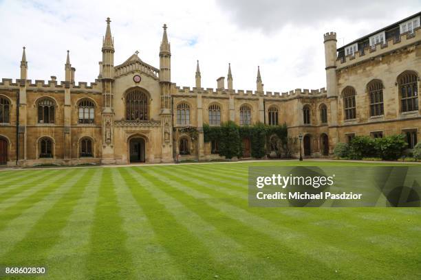 corpus christi college - corpus christi college fotografías e imágenes de stock