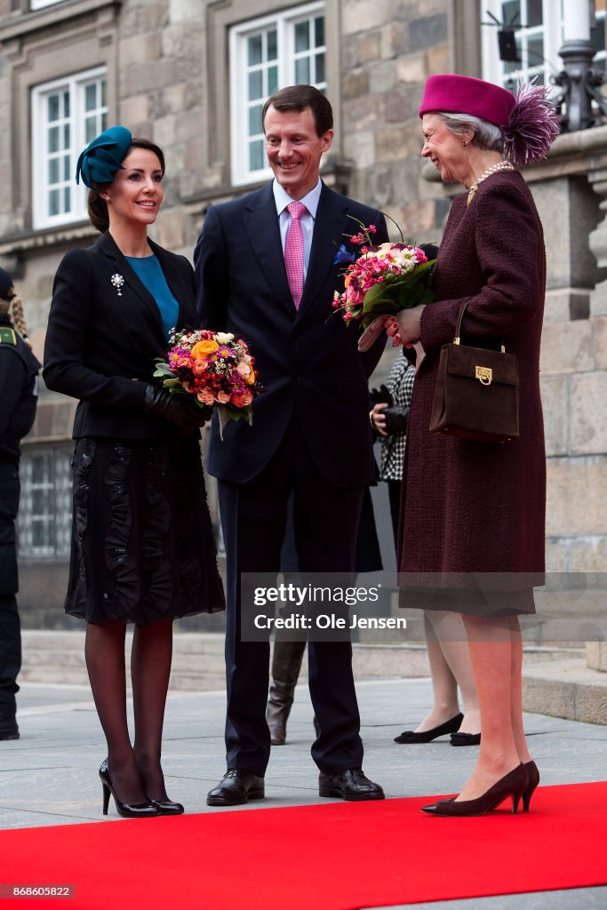 The Danish Royal Family Attend Parliaments Celebration Of Reformation Anniversary