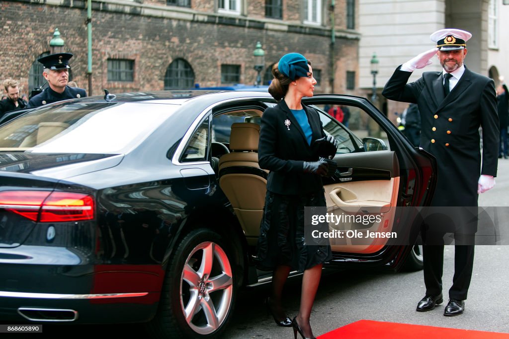 The Danish Royal Family Attend Parliaments Celebration Of Reformation Anniversary