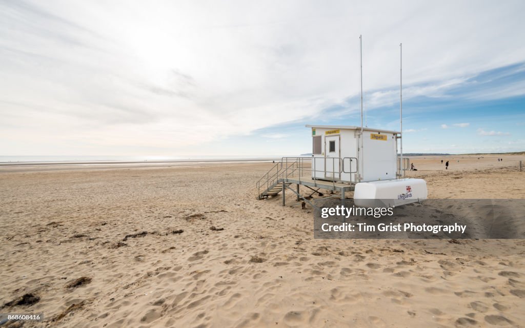 RNLI Lifeguard Hut, Camber Sands