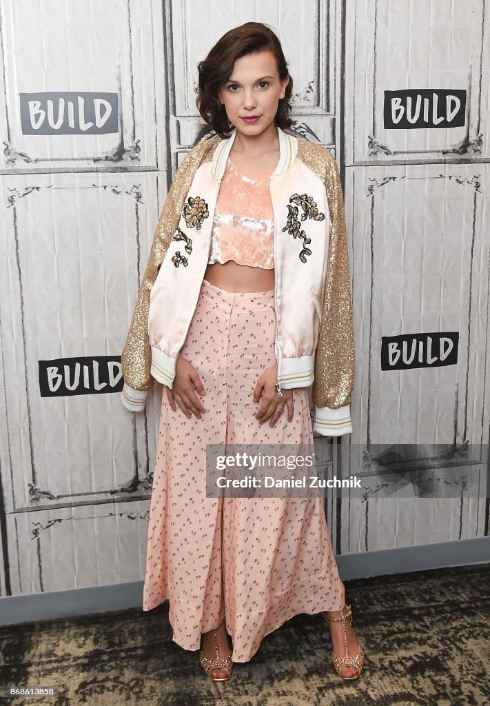 Build Presents Millie Bobby Brown Discussing "Stranger Things"