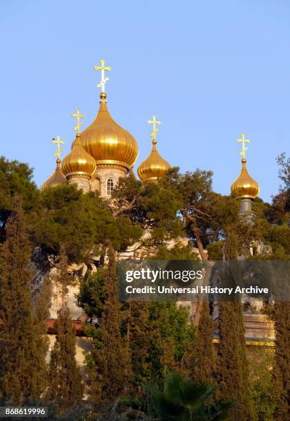 The Church of Mary Magdalene is a Russian Orthodox church located on the Mount of Olives, near the Garden of Gethsemane in Jerusalem.History[. The...