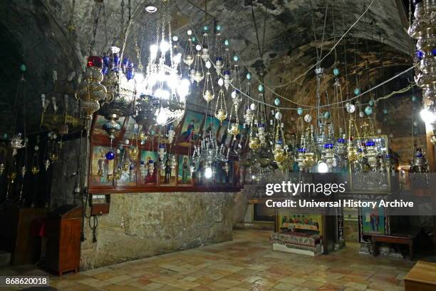 Church of the Sepulchre of Saint Mary, also Tomb of the Virgin Mary, is a Christian tomb in the Kidron Valley, in Jerusalem - believed by Eastern...