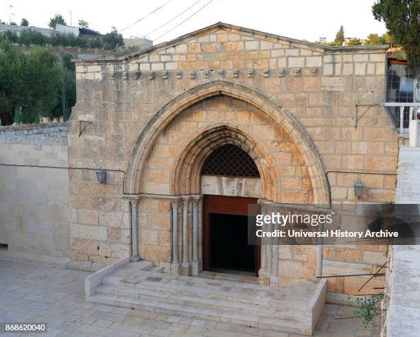 Church of the Sepulchre of Saint Mary, also Tomb of the Virgin Mary, is a Christian tomb in the Kidron Valley, in Jerusalem - believed by Eastern...