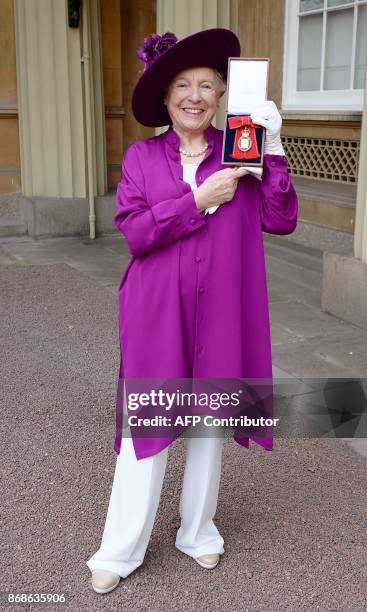 Entrepreneur and philanthropist Stephanie Shirley after she was appointed a Member of the Order of the Companions of Honour for services to the IT...