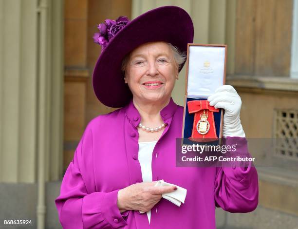 Entrepreneur and philanthropist Stephanie Shirley after she was appointed a Member of the Order of the Companions of Honour for services to the IT...
