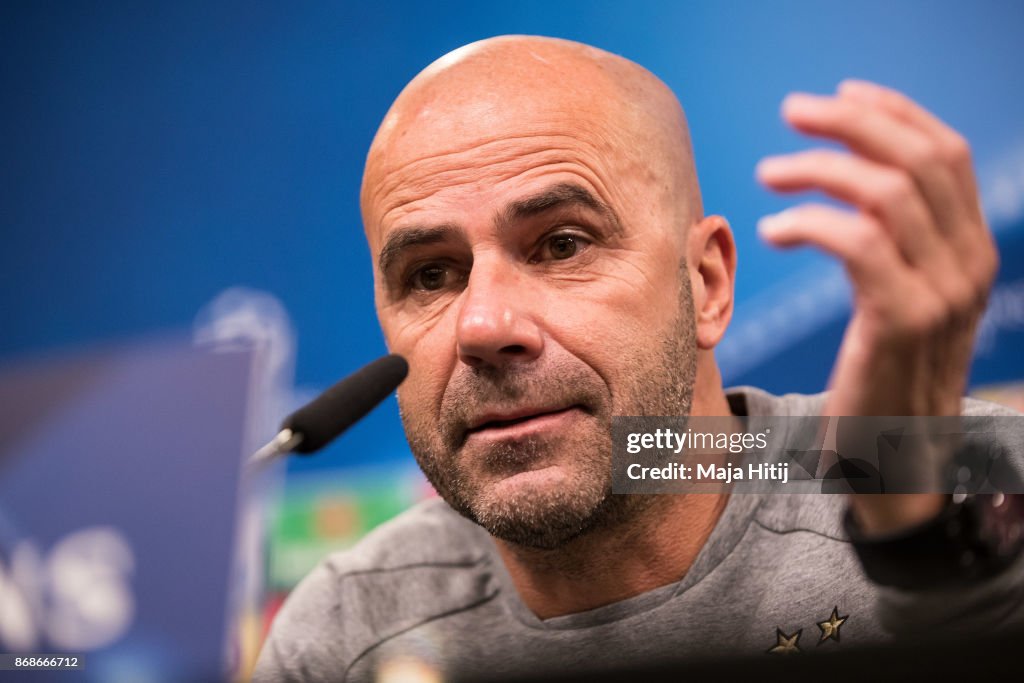 Borussia Dortmund Training And Press Conference