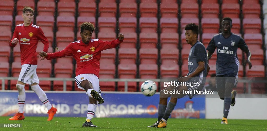 Manchester United v SL Benfica - UEFA Youth League