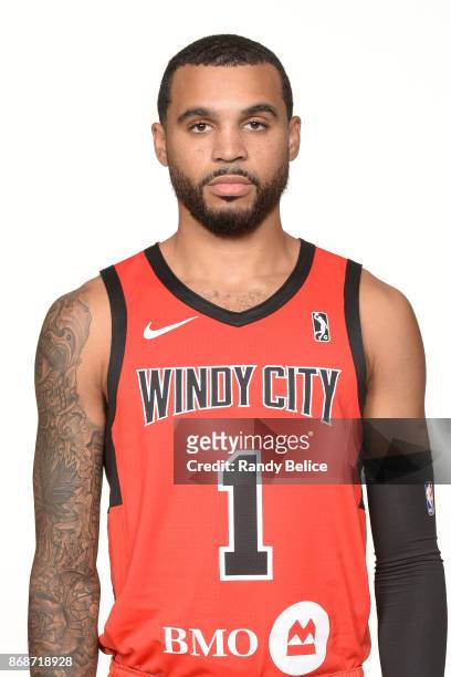 Mychal Mulder of the Windy City Bulls poses for a head shot during NBA G-League Media Day on October 31, 2017 at the Sears Centre Arena in Hoffman...