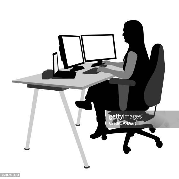 independent web developer - business casual stock illustrations