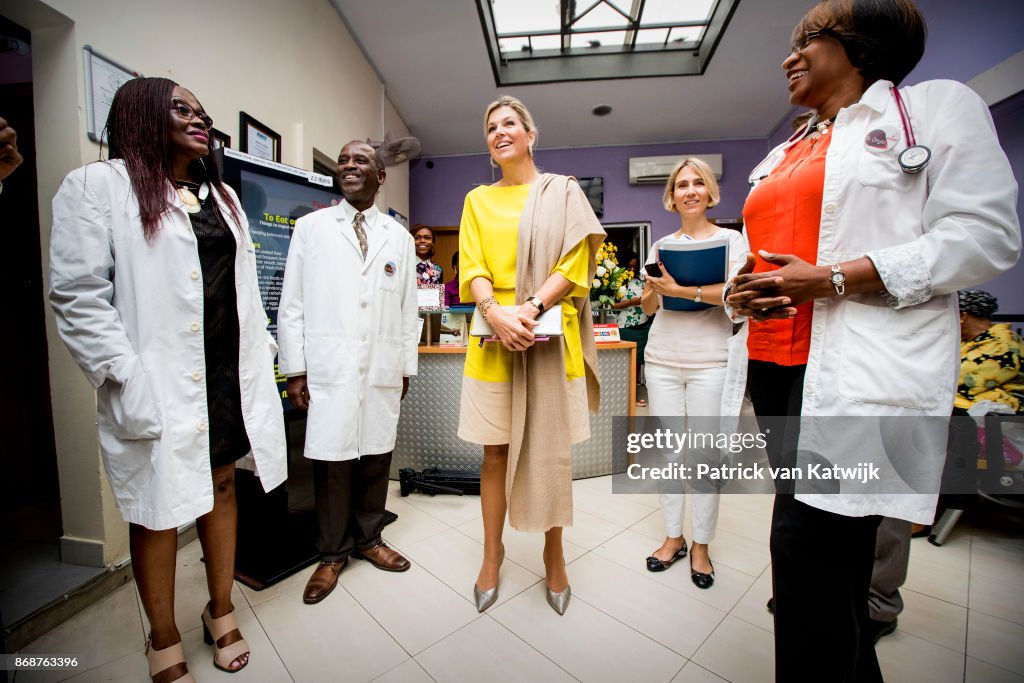 Queen Maxima Of The Netherlands Visits Nigeria : Day One