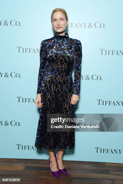 Zoe R. Cassavetes attends Tiffany & Co Gala Dinner for 'Please Stand By' movie at Hotel Bernini on October 31, 2017 in Rome, Italy.