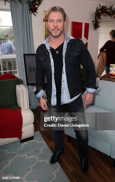 Singer Craig Wayne Boyd visits Hallmark's "Home & Family" at Universal Studios Hollywood on October 31, 2017 in Universal City, California.