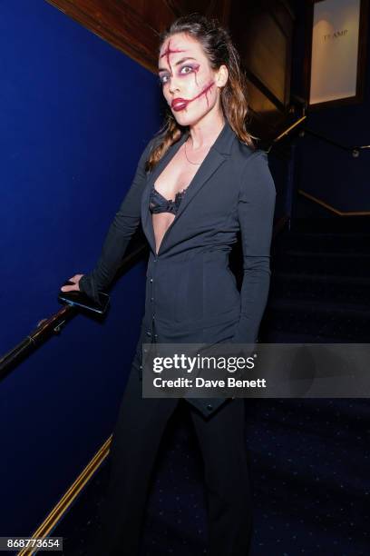 Tallulah Harlech attends Fran Cutler's Halloween Freak Show at Tramp on October 31, 2017 in London, England.