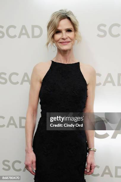 Kyra Sedgwick attends Spotlight Award ceremony at Trustees Theater during 20th Anniversary SCAD Savannah Film Festival on October 31, 2017 in...