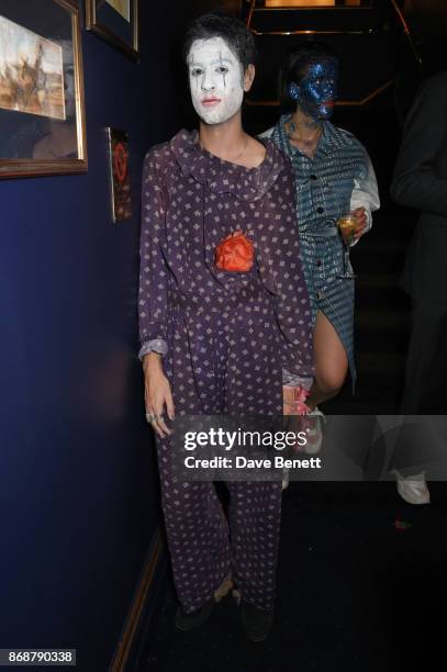 Thomas Cohen attends Fran Cutler's Halloween Freak Show at Tramp on October 31, 2017 in London, England.