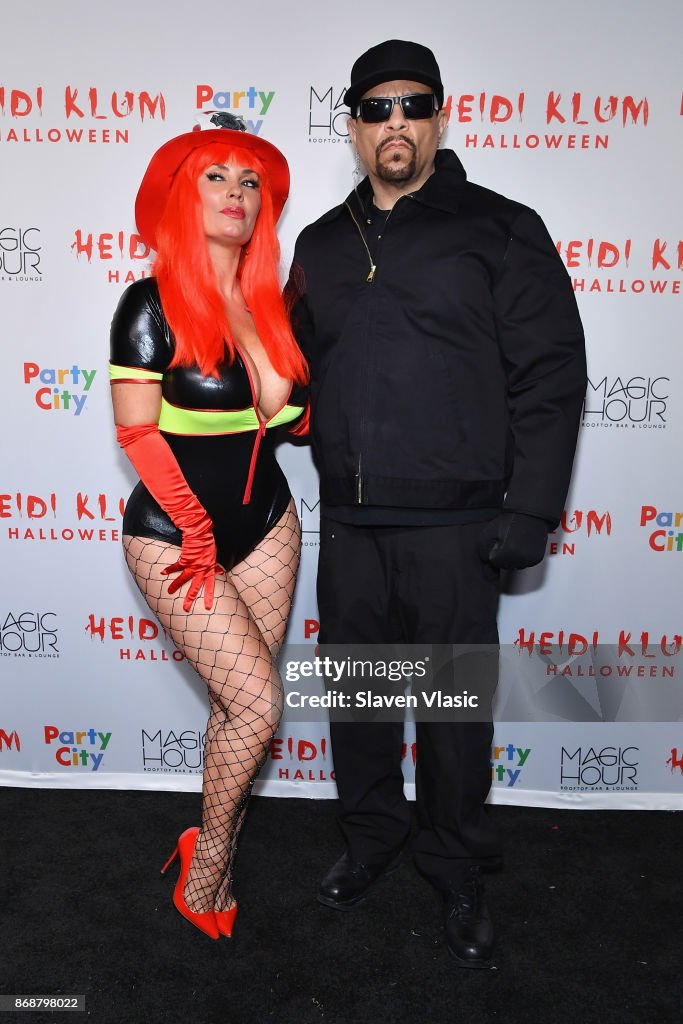 Heidi Klum's 18th Annual Halloween Party presented by Party City and SVEDKA Vodka at Magic Hour Rooftop Bar & Lounge at Moxy Times Square - Arrivals