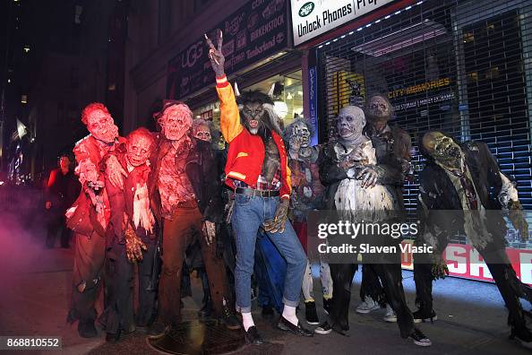 Heidi Klum's 18th Annual Halloween Party presented by Party City and SVEDKA Vodka at Magic Hour Rooftop Bar & Lounge at Moxy Times Square - Arrivals Heidi Klum's 18th Annual Halloween Party presented by Party City and SVEDKA Vodka at Magic Hour Rooftop Bar & Lounge at Moxy Times Square - Arrivals