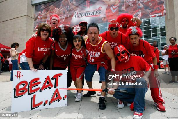 Houston Rockets Rowdy Red Rowdies Photos and Premium High Res Pictures - Getty Images