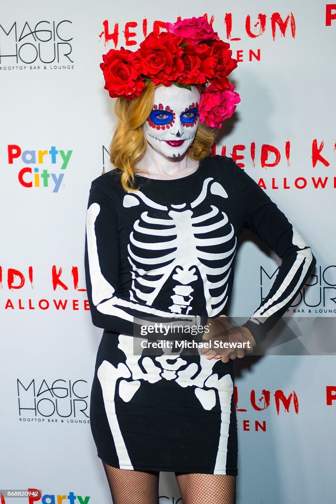 Heather Graham attends Heidi Klum's 18th Annual Halloween Party at