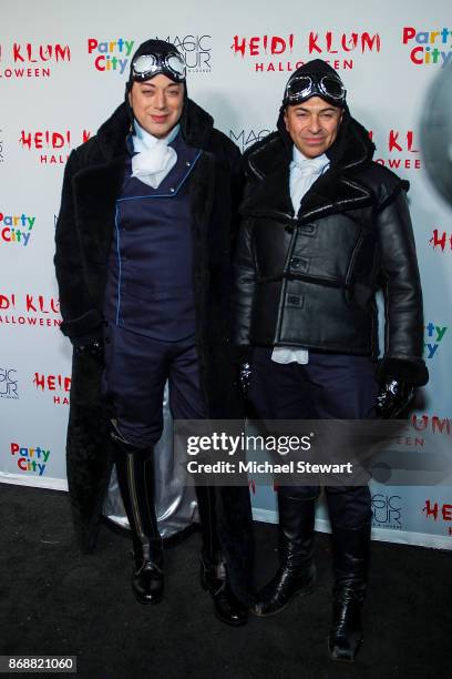 Malan Breton attends Heidi Klum's 18th Annual Halloween Party at Magic Hour Rooftop Bar & Lounge on October 31, 2017 in New York City.