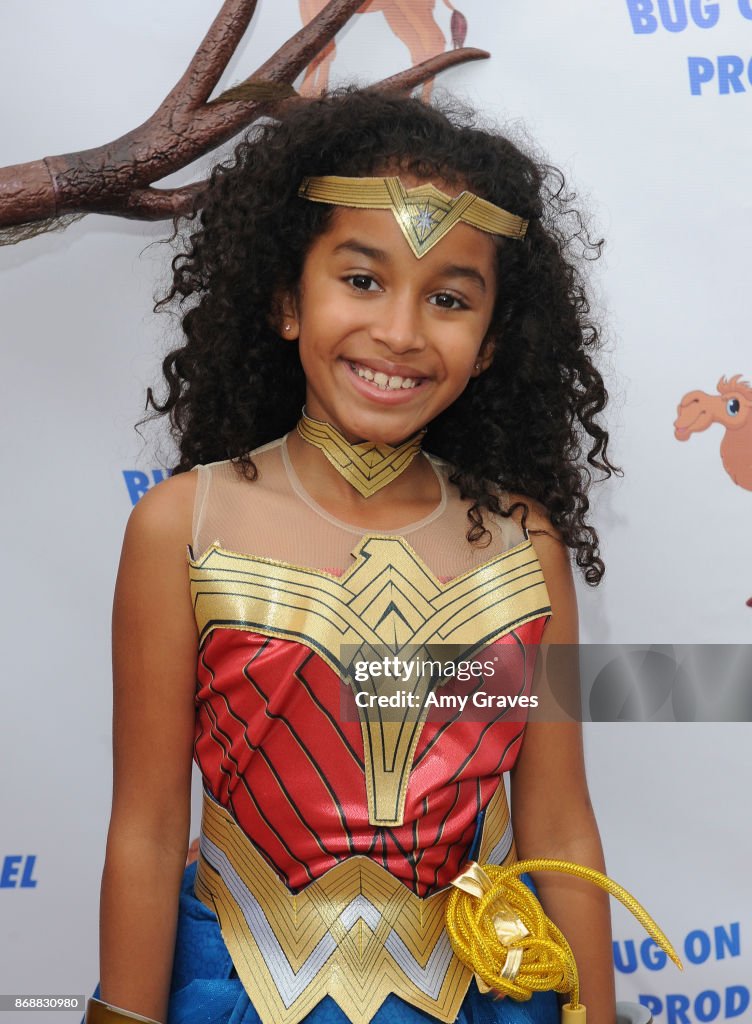 Piper Madison And Skylar Fayre Host Annual Halloween Party