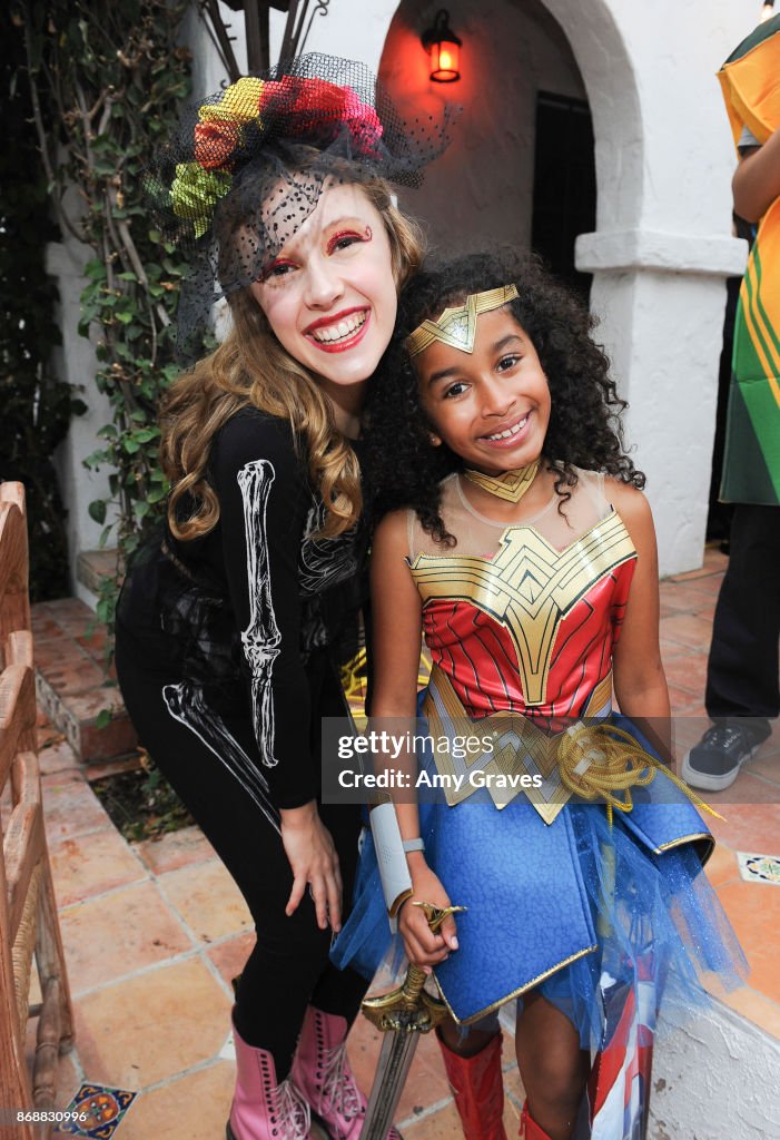 Piper Madison And Skylar Fayre Host Annual Halloween Party