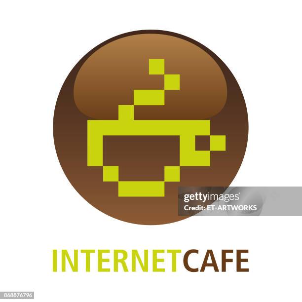 Netcafe Symbol 47 Internet Cafe High Res Illustrations - Getty Images