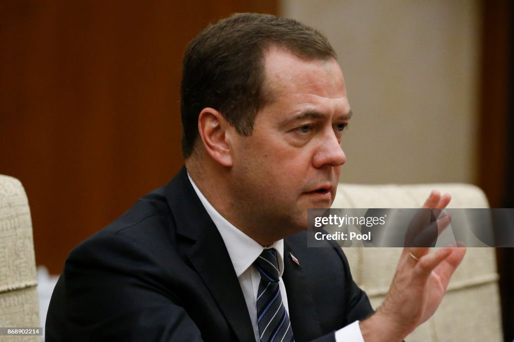 Russian Prime Minister Dmitry Medvedev Visits China