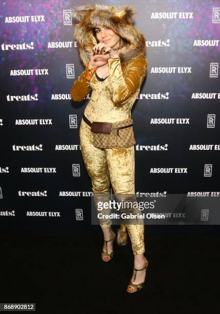 Sophie Simmons at treats! Magazine's 7th Halloween Party in Partnership with Rolls-Royce Black Badge, Absolut Elyx, & Perrier Jouet on October 31,...