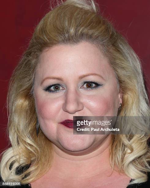 Actress Jaime Gallagher attends the screening of "Rock Paper Dead" at ArcLight Cinemas on October 31, 2017 in Hollywood, California.