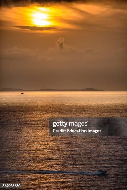 Sunset From Vico Equense. Campania. Italy.