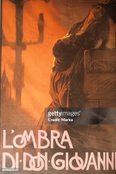 Ombra Di Don Giovanni. Theatrical Poster.