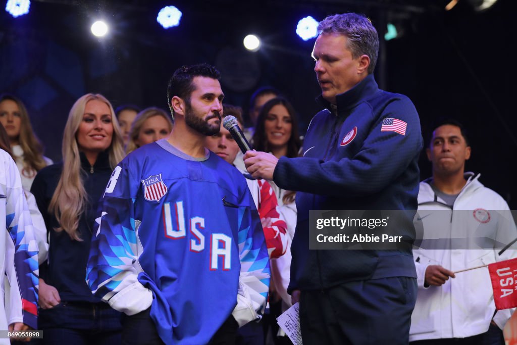 100 Days Out Celebration - Team USA