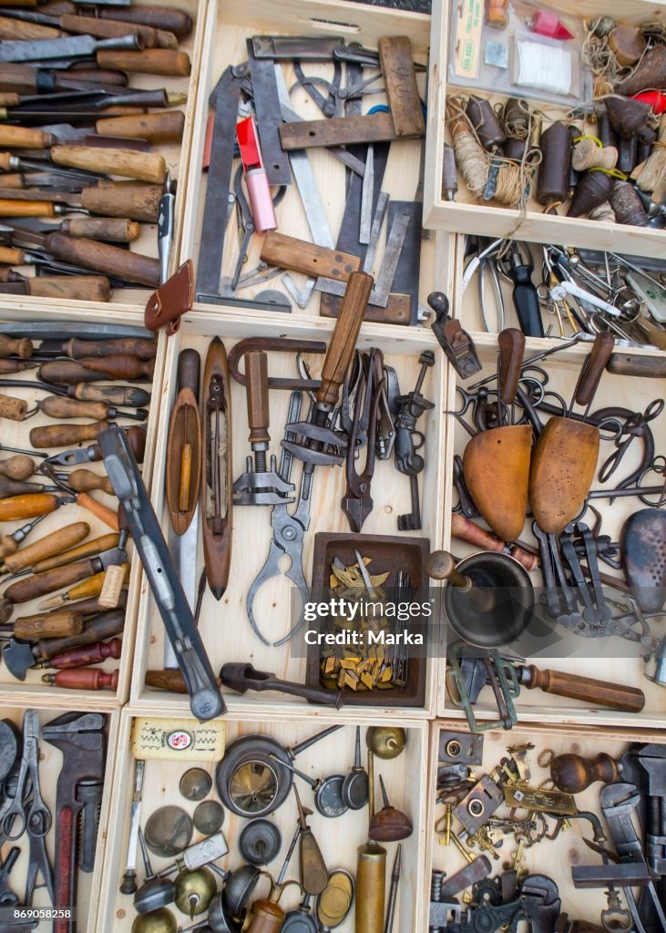 Antiques Market. Casale Monferrato. Italy