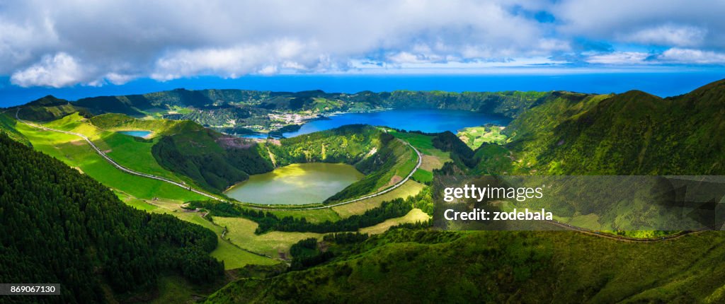 Lago de Sete Cidades, Azores, Portugal