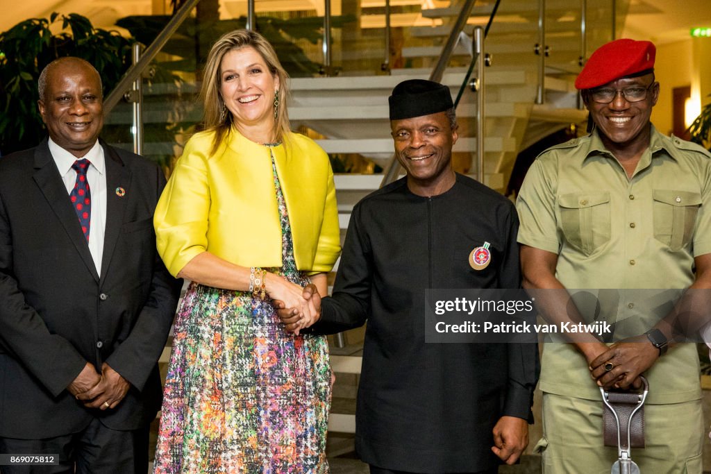 Queen Maxima Of The Netherlands Visits Nigeria : Day Two